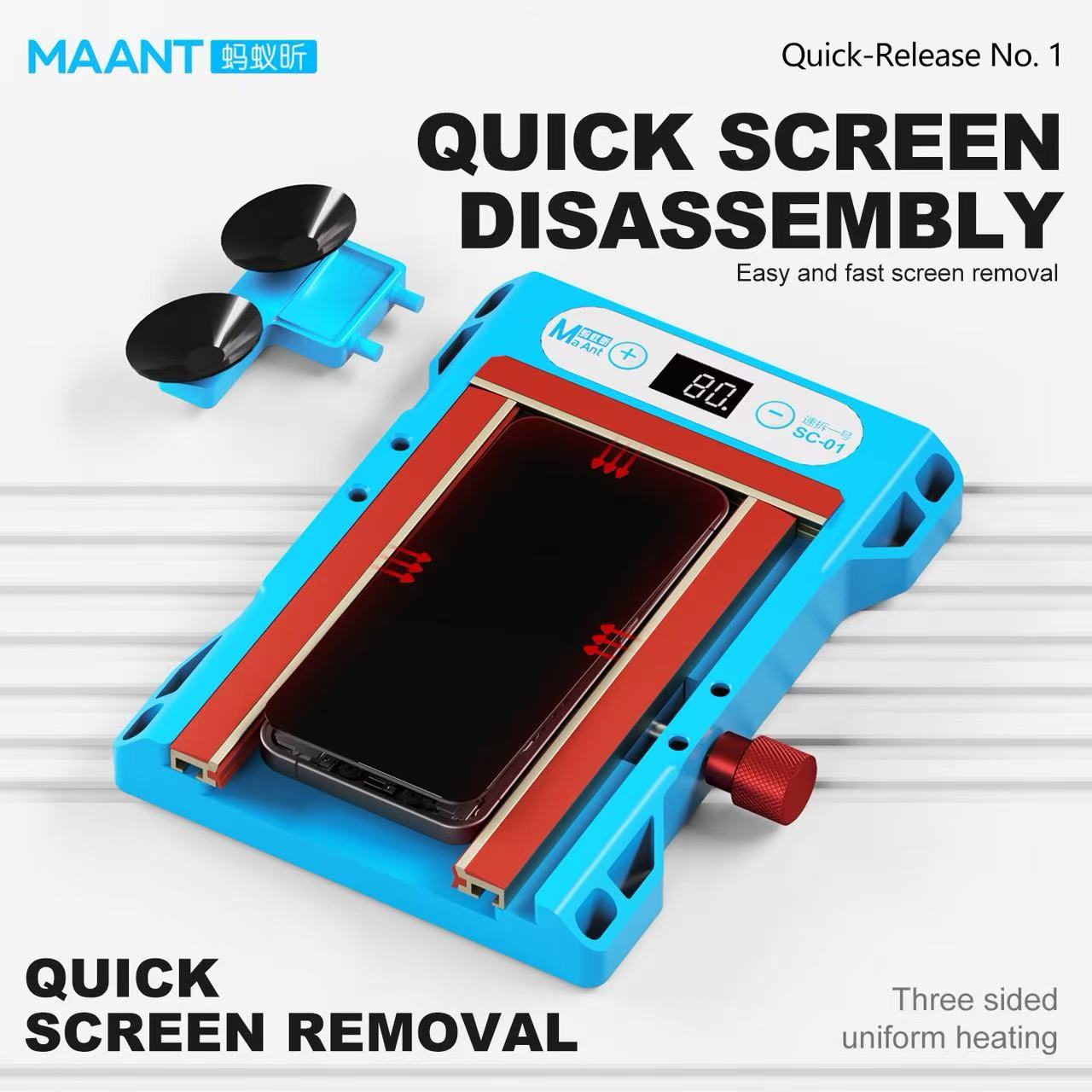 MaAnt SC-01 Quick-Release No.  - Screen Separator Machine recension och pris