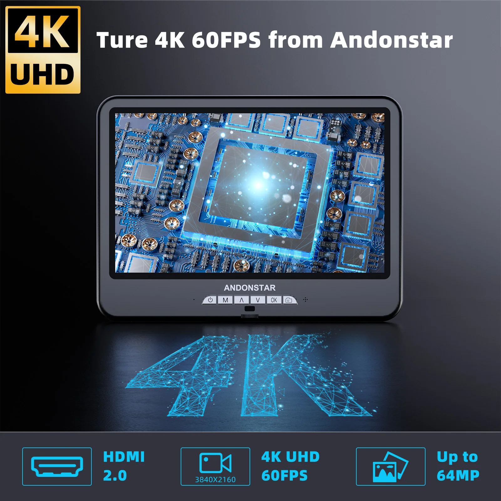 Andonstar AD210S-Pro 4K 60FPS  - Electronics Repairing recension och pris