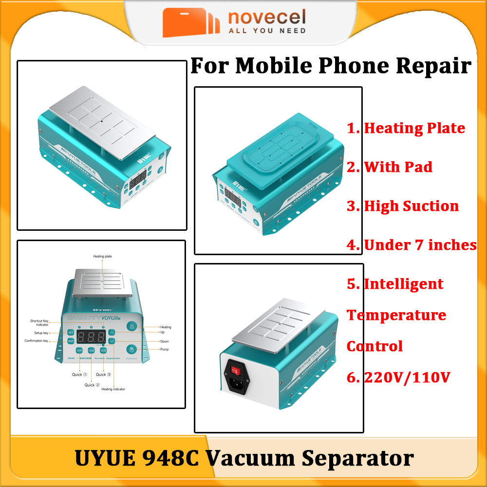 UYUE 948C LCD Screen Vacuum Se - Screen Separator Machine recension och pris