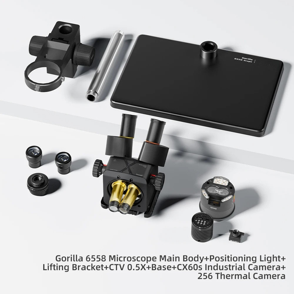Qianli 6558 Gorilla Trinocular - Electronics Repairing recension och pris