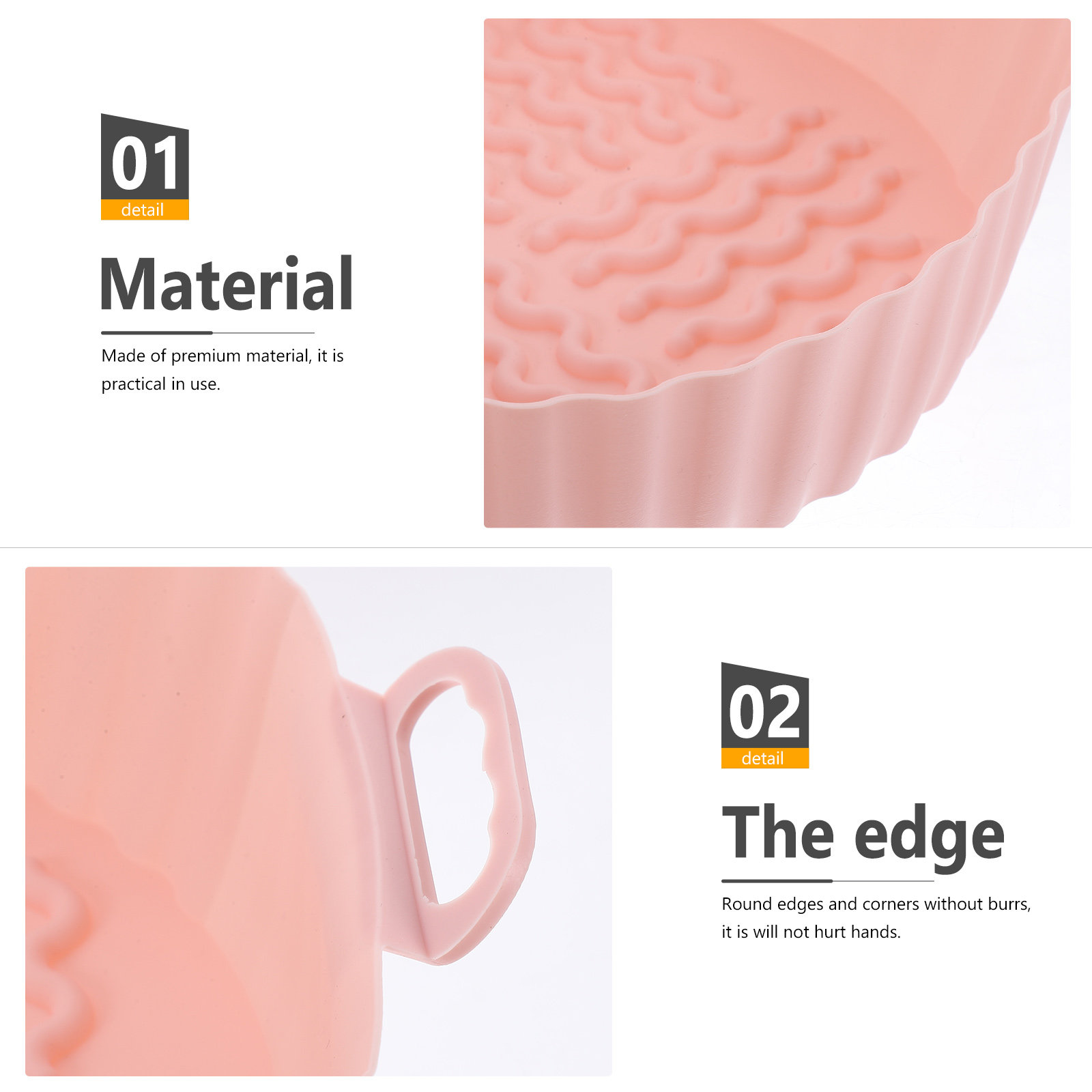 2Pcs Silicone Baking Mat for A - Heat Mat Silicone recension och pris