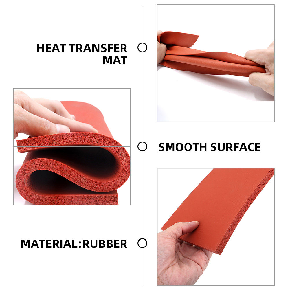 3Pcs Silicone Rubber Heat Pres - Heat Mat Silicone recension och pris