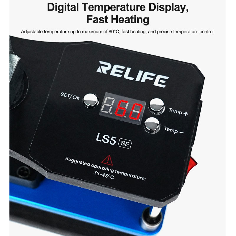 RELIFE LS5 SE Heating and Hold - Screen Separator Machine recension och pris