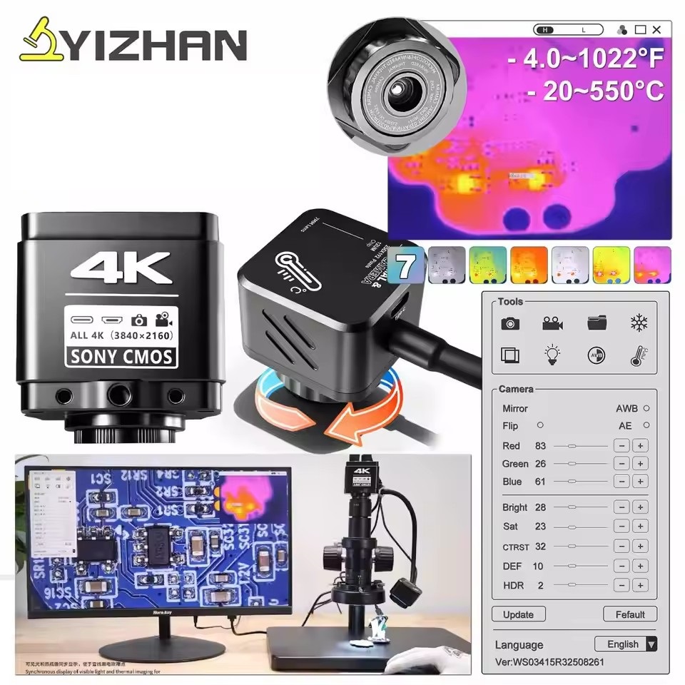 YIZHAN Thermal Imager 256*192  - Electronics Repairing recension och pris