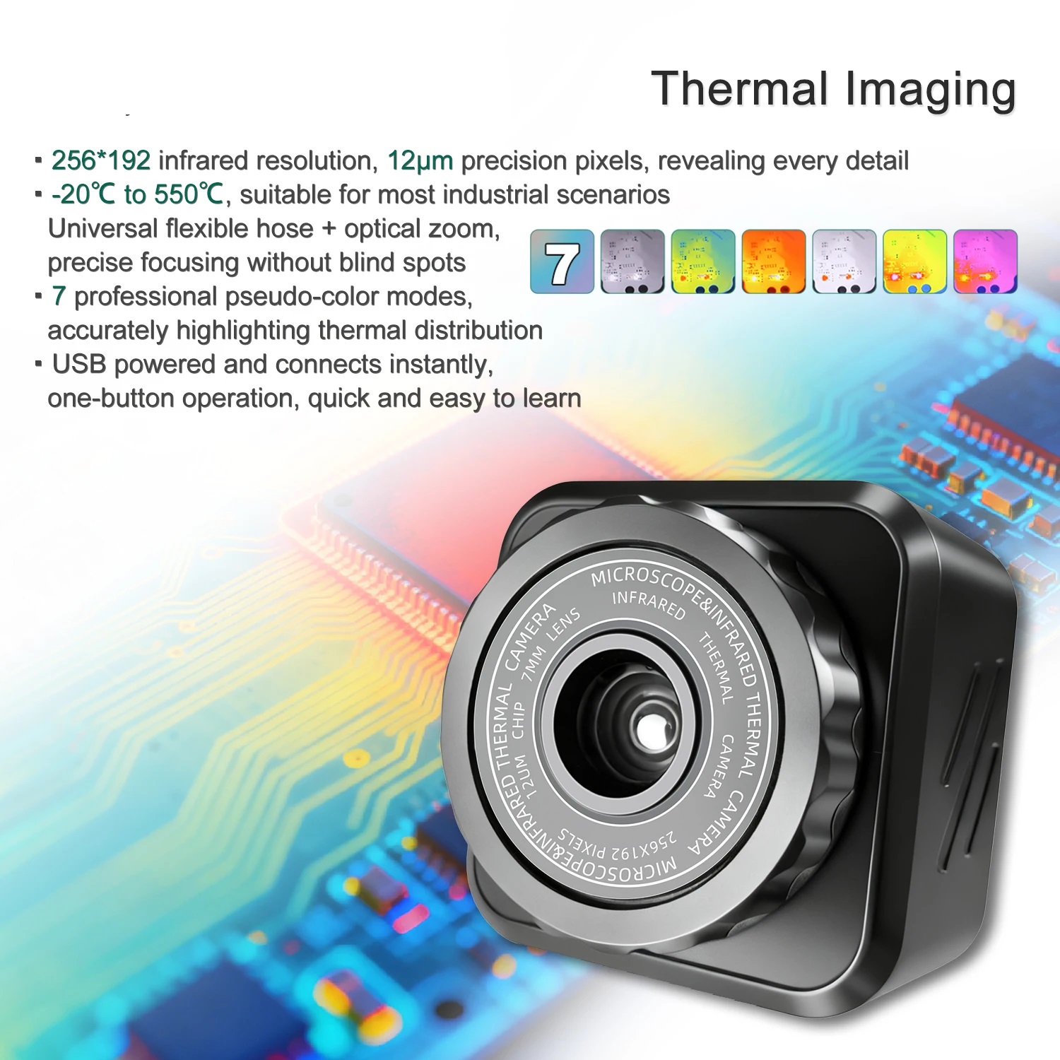 YIZHAN Thermal Imager 256*192  - Electronics Repairing recension och pris