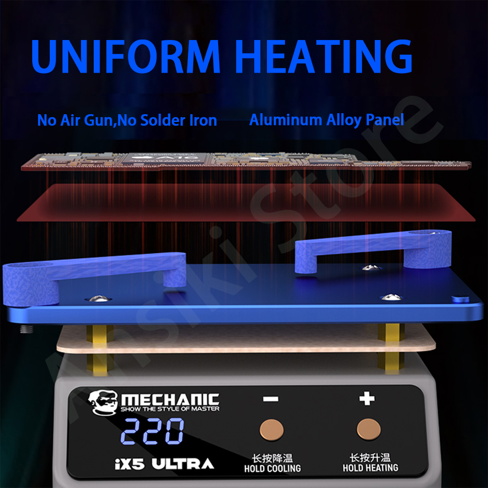 MECHANIC ix5 Ultra Heating Pla - Electronics Repair Workstation recension och pris