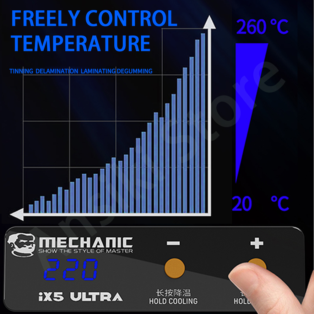 MECHANIC ix5 Ultra Heating Pla - Electronics Repair Workstation recension och pris