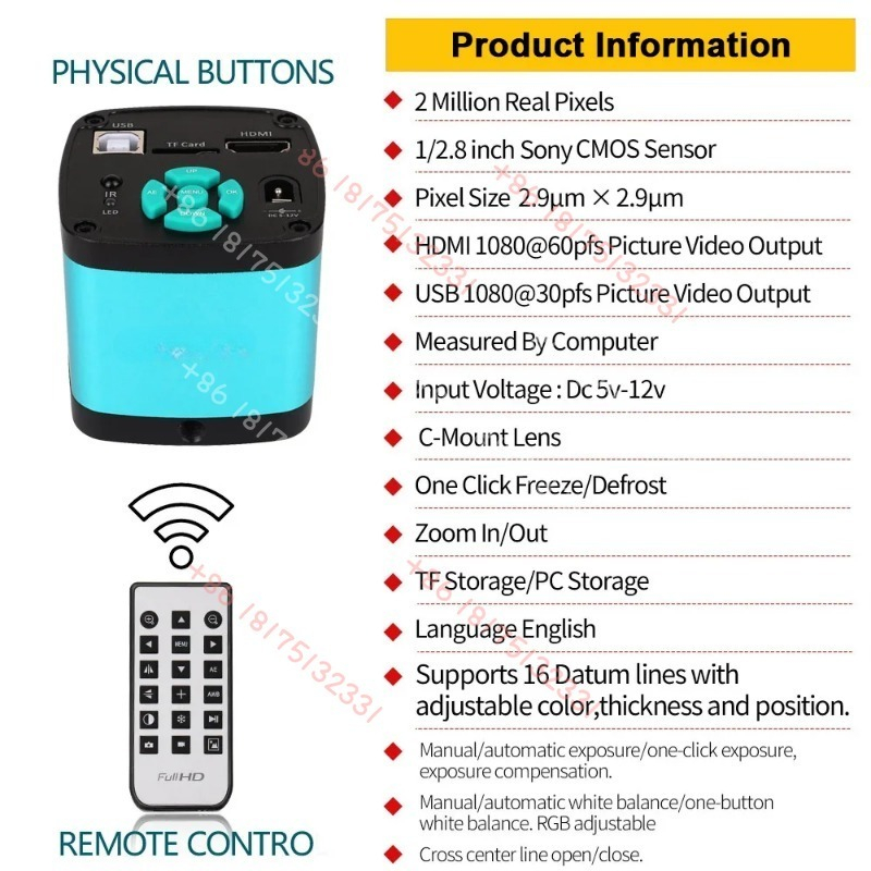 YIZHAN 4K 48MP HD Electronic D - Electronics Repairing recension och pris